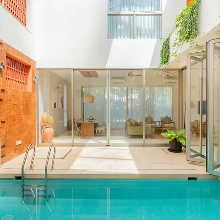 Elivaas Mirai Aries 3 Bhk Retreat With Private Pool Near Famous Beaches